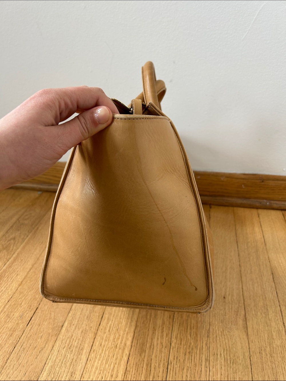 Clare V. Sandrine Satchel in Honey Tan - Picture 5 of 13